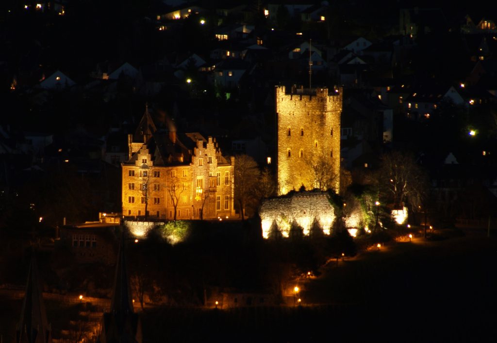 Bingen von Südwesten